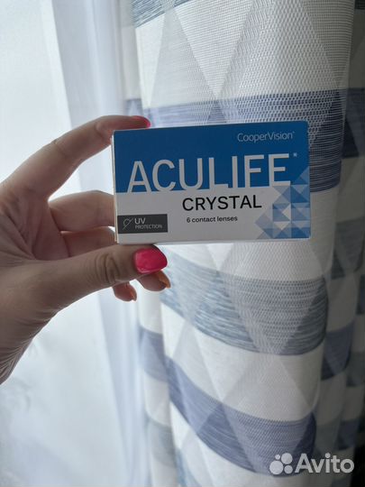 Линзы контактные aculife crystal -2,50