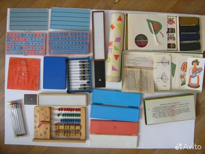 Канцтовары Школьные принадлежности СССР Новые и бу