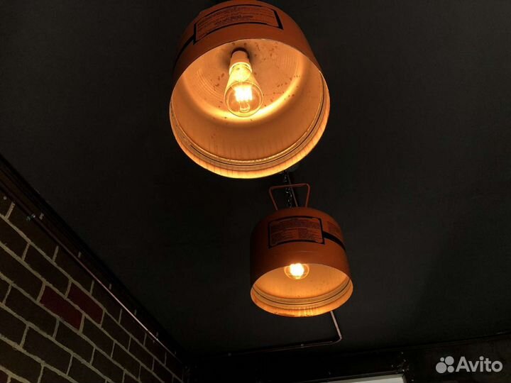 Люстра светильник в стиле лофт индастриал