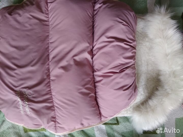 Конверт комбинезон на выписку осень зима