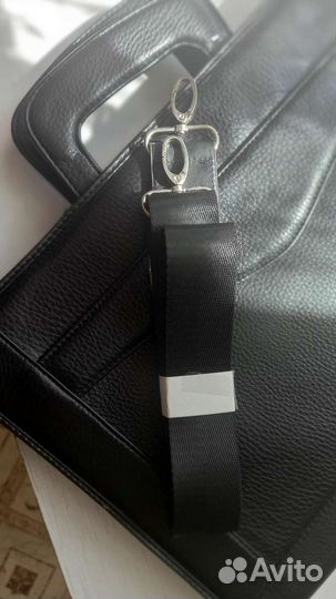 Мужской кожаный портфель новый