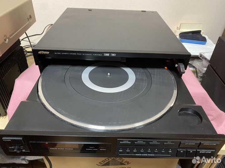 Проигрыватель винила JVC Victor QL-G90 Япония