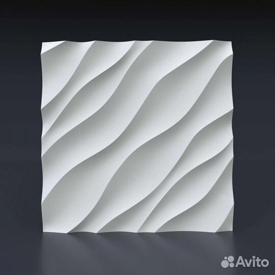 Гипсовая 3D панель 