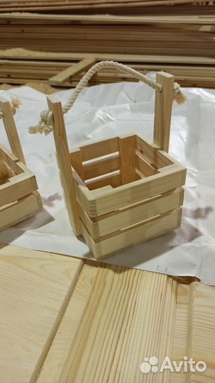 Ящичек деревянный