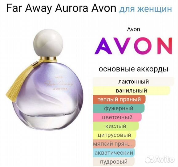 Парфюмерная вода avon