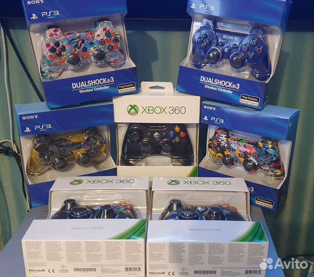 Новые джойстики xbox 360 / PS3