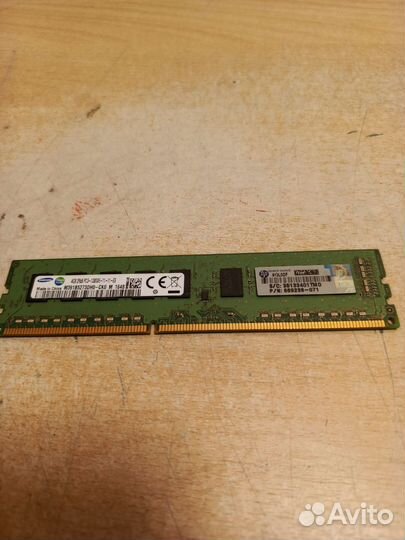 Серверная память Samsung 4gb PC3 12800E