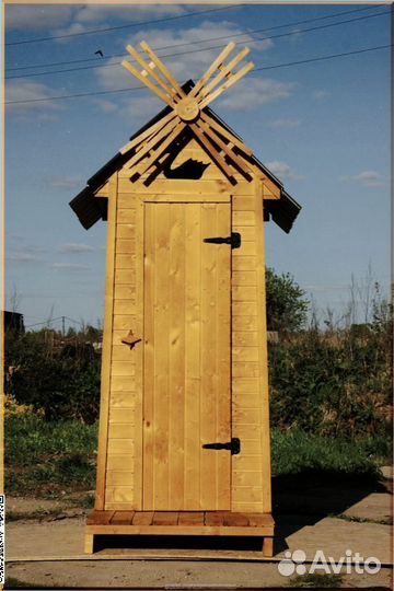 Уличный туалет с установкой жаи 321