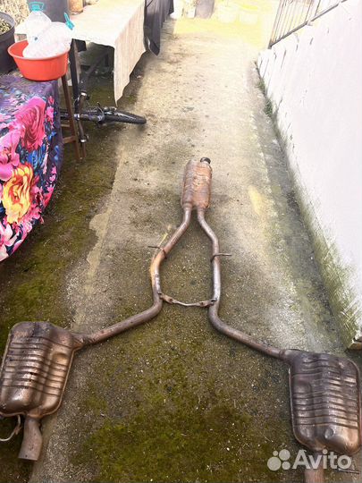 Выхлоп mercedes e w212 2014 год