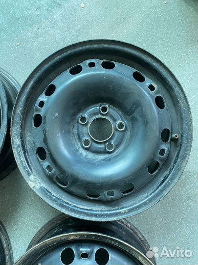 Штамп. диски VAG Polo Rapid R15 5х100 Оригинал