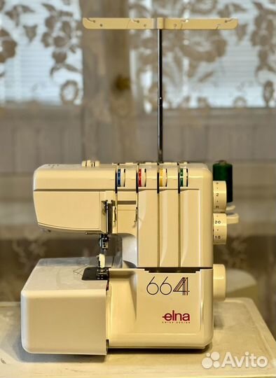 Оверлок для швейной машины elna 664