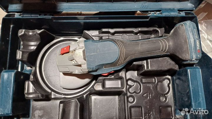 Ушм Bosch GWX 18V-15C biturbo (1500W) в L-Boxx