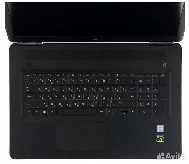 HP 17.3 i5-8300H 4яд8пот Gtx1050Ti/4 8Гб 128+1Тб