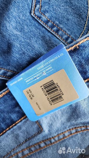 Мужские джинсы levis 511 slim тонкие летние