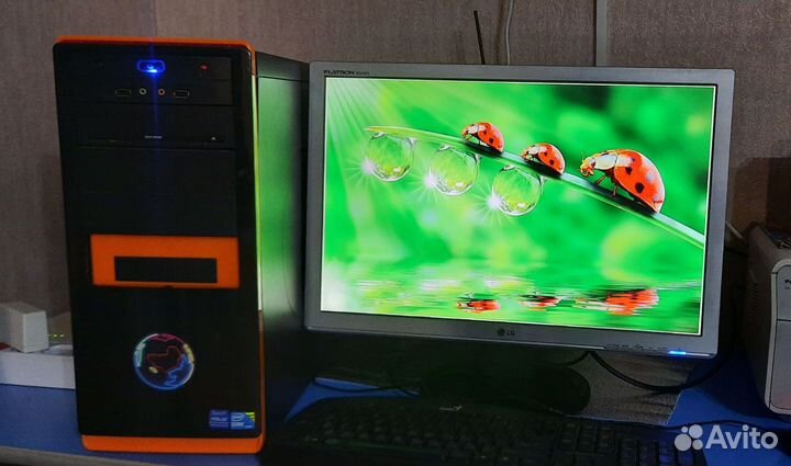 Игровой компьютер intel core i3,4 ядерный