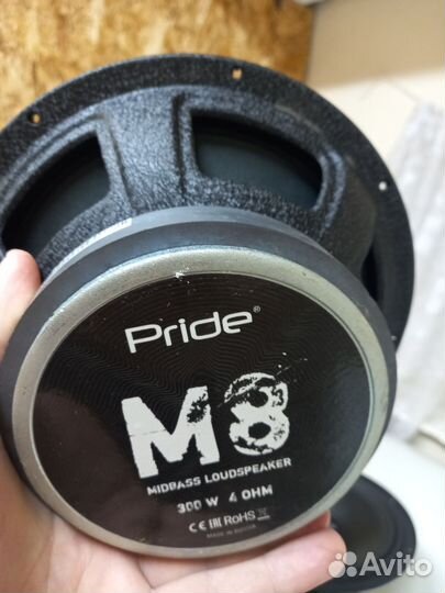 Динамики 20 см мидбасс