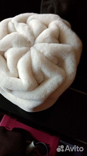 Шапка женская, экомех