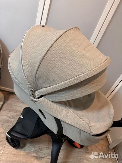 Stokke Xplory V6 (3в1) Brushed Grey (Серый Твид)