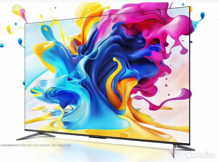 Телевизор TCL qled L75C647 Smart (новый)