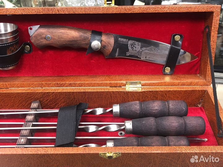 Подарочный набор для пикника, шашлыка