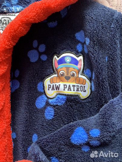 Халат щенячий патруль 98-104