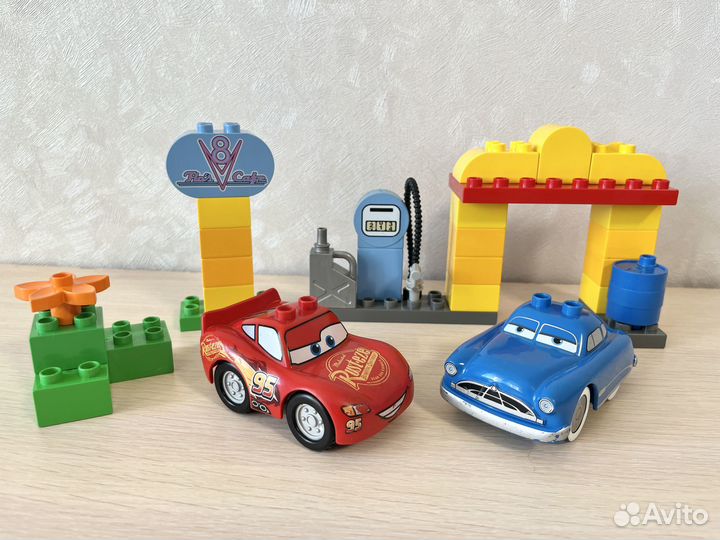 Лего Дупло Дисней тачки Макквин 6 наборов