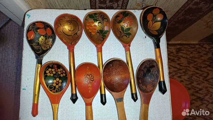 Ложки матрёшки ссс