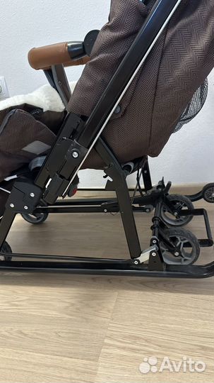 Коляска санки Ника 7-8k