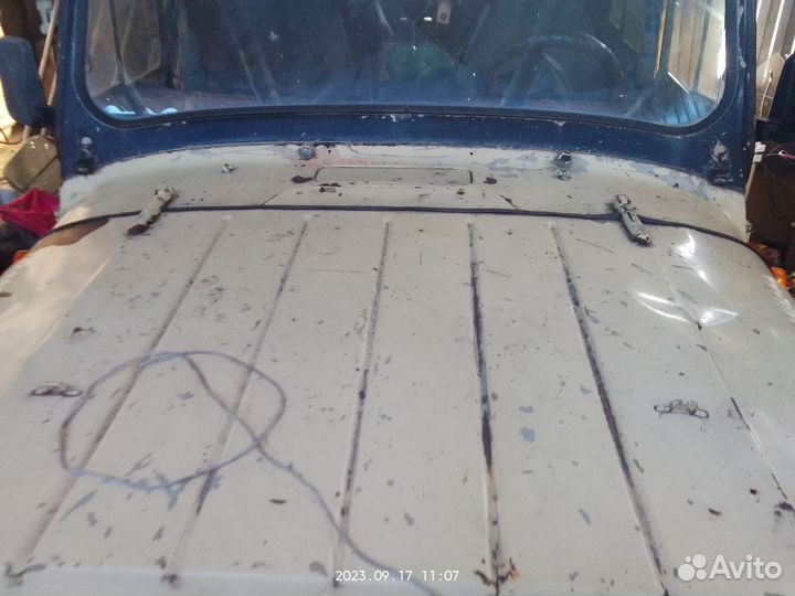 УАЗ 469 2.4 МТ, 1972, битый, 500 000 км