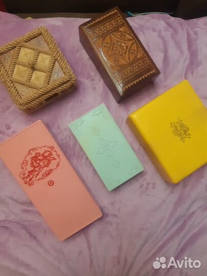 Винтажная шкатулка, коробка СССР