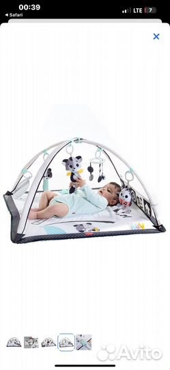 Развивающий коврик tiny love день и ночь