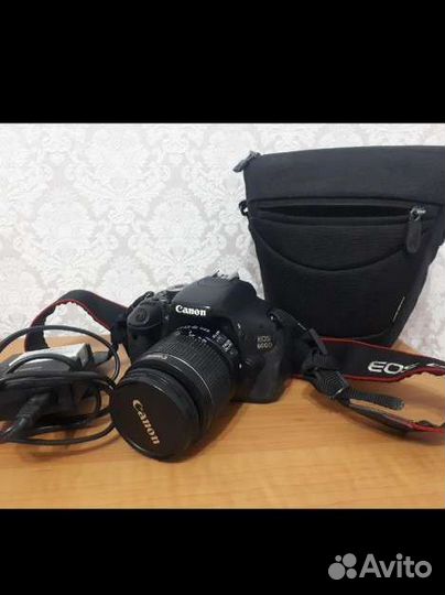 Зеркальный фотоаппарат canon 600d
