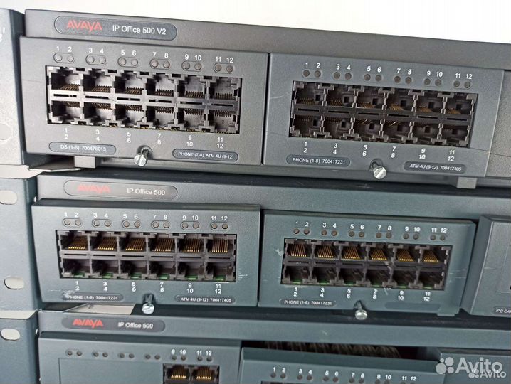 Атс avaya IP Office 500 V1 + модули расширения