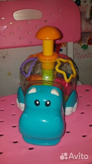 Игрушка сортер бегемот