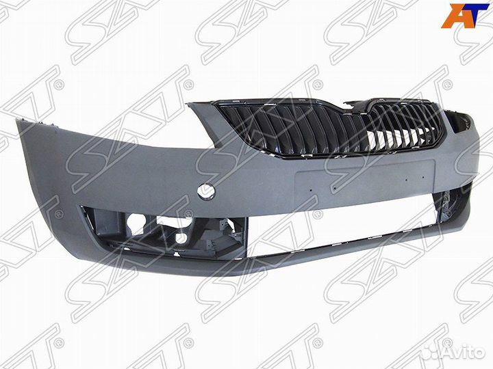 Бампер передний Skoda octavia A7