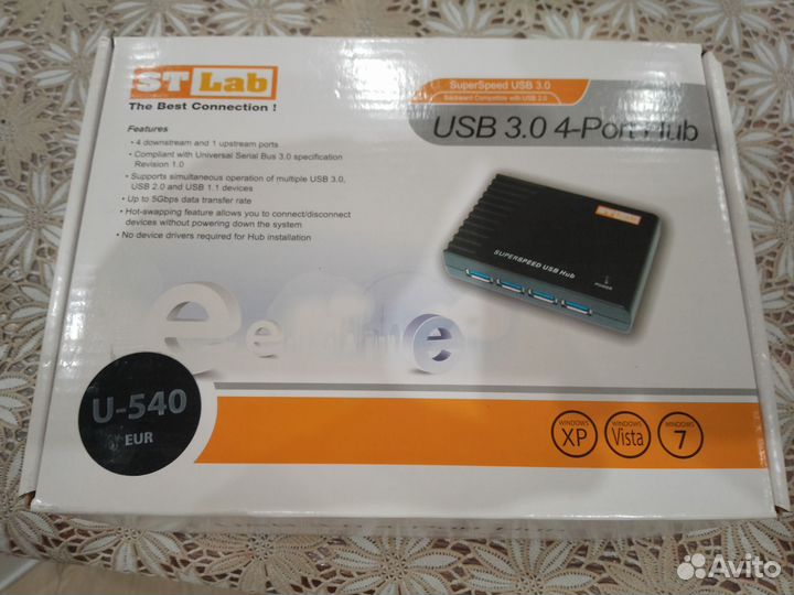 USB 3.04-Port Hub