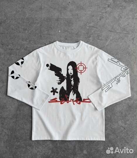 Лонгслив женский