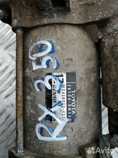 Стартер Lexus Rx350 GSU35 3.5 2GR-FE 2007