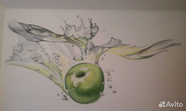 Роспись стен в интерьере