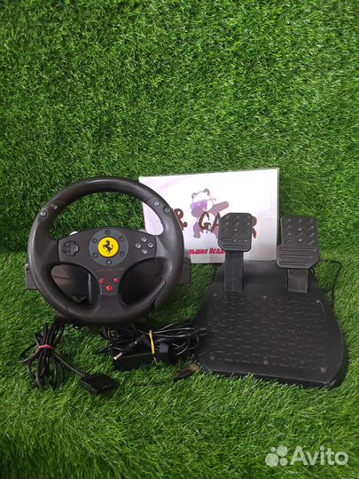 Игровой руль с педалями Thrustmaster Ferrari GT