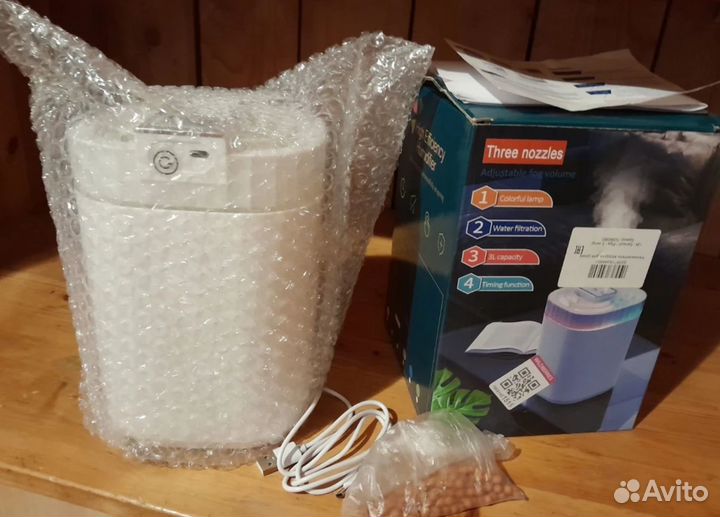 Увлажнитель воздуха с аромадиффузором. Новый