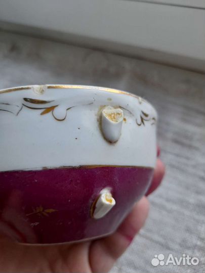 Редкая чашка Дулево 54 г в реставрацию