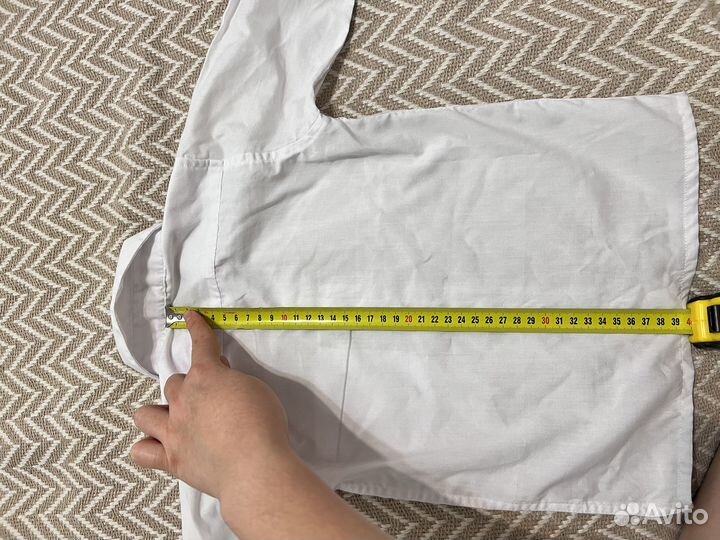 Рубашка белая 98