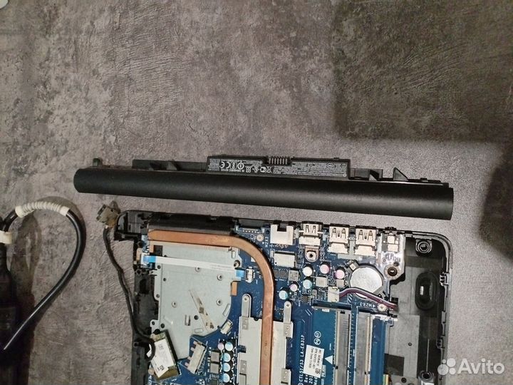 Ноутбук hp на запчасти