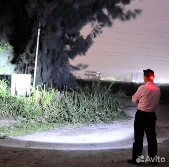 Налобный фонарь аккумуляторный