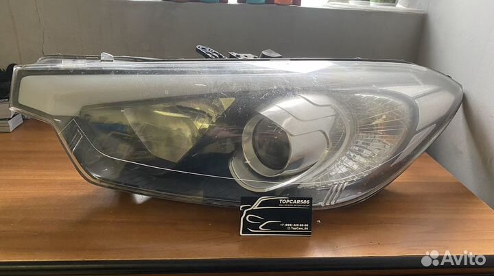 Фара левая kia cerato 3