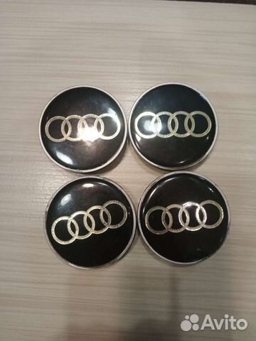 Заглушки на литые диски audi