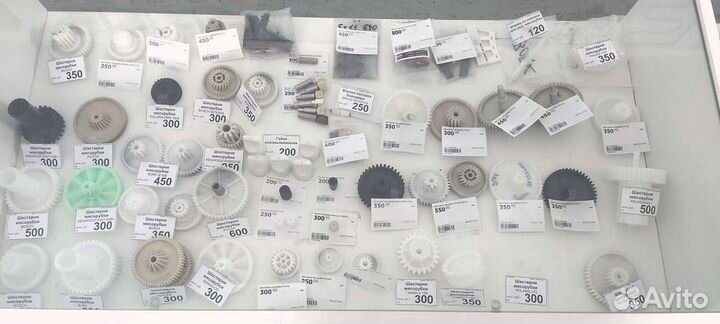 Шестерни для мясорубок, шнеки, ножи, втулки, гайки