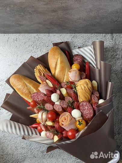 Мужские съедобные букеты