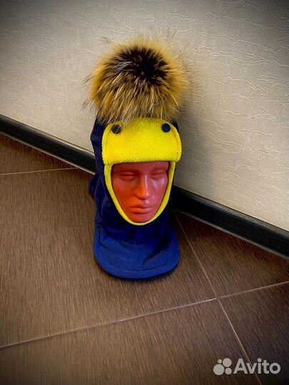 Помпон из натурального меха